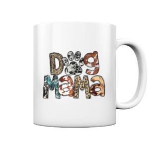 „DogMama Leo Look“ American Bully Tasse – Glossy, 330 ml