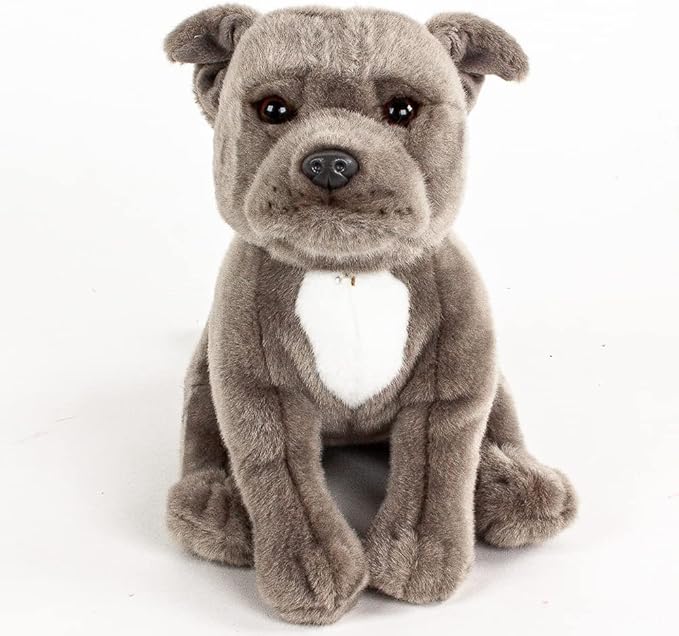 Teddys Rothenburg Kuscheltier Hund grau 30 cm