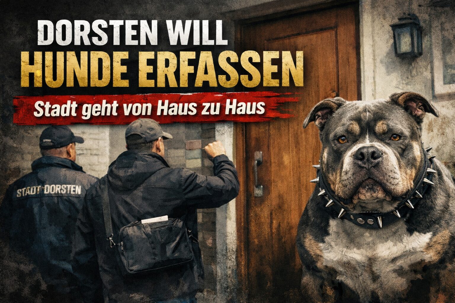 Dorsten klingelt jetzt durch – wegen Hundesteuer