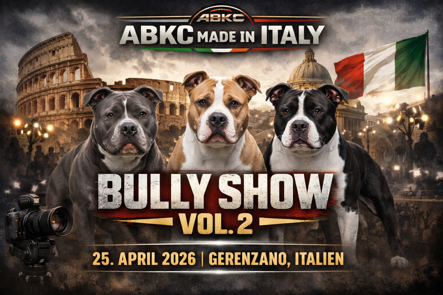 ABKC Made in Italy Bully Show Vol. 2