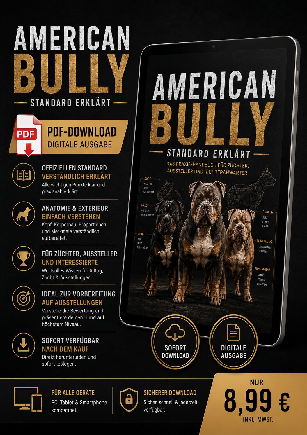 american bully standard erklärt