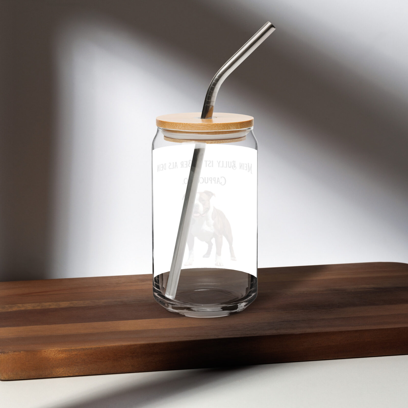 Glas in Dosenform American Bully – Bild 4