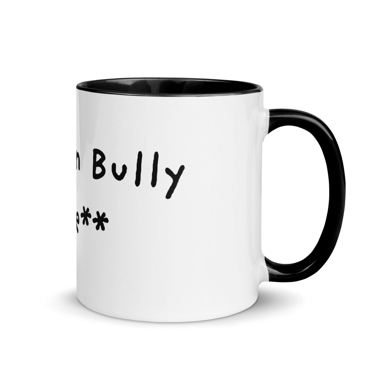 Tasse mit farbiger Innenseite "American Bully liebe**" – Bild 2