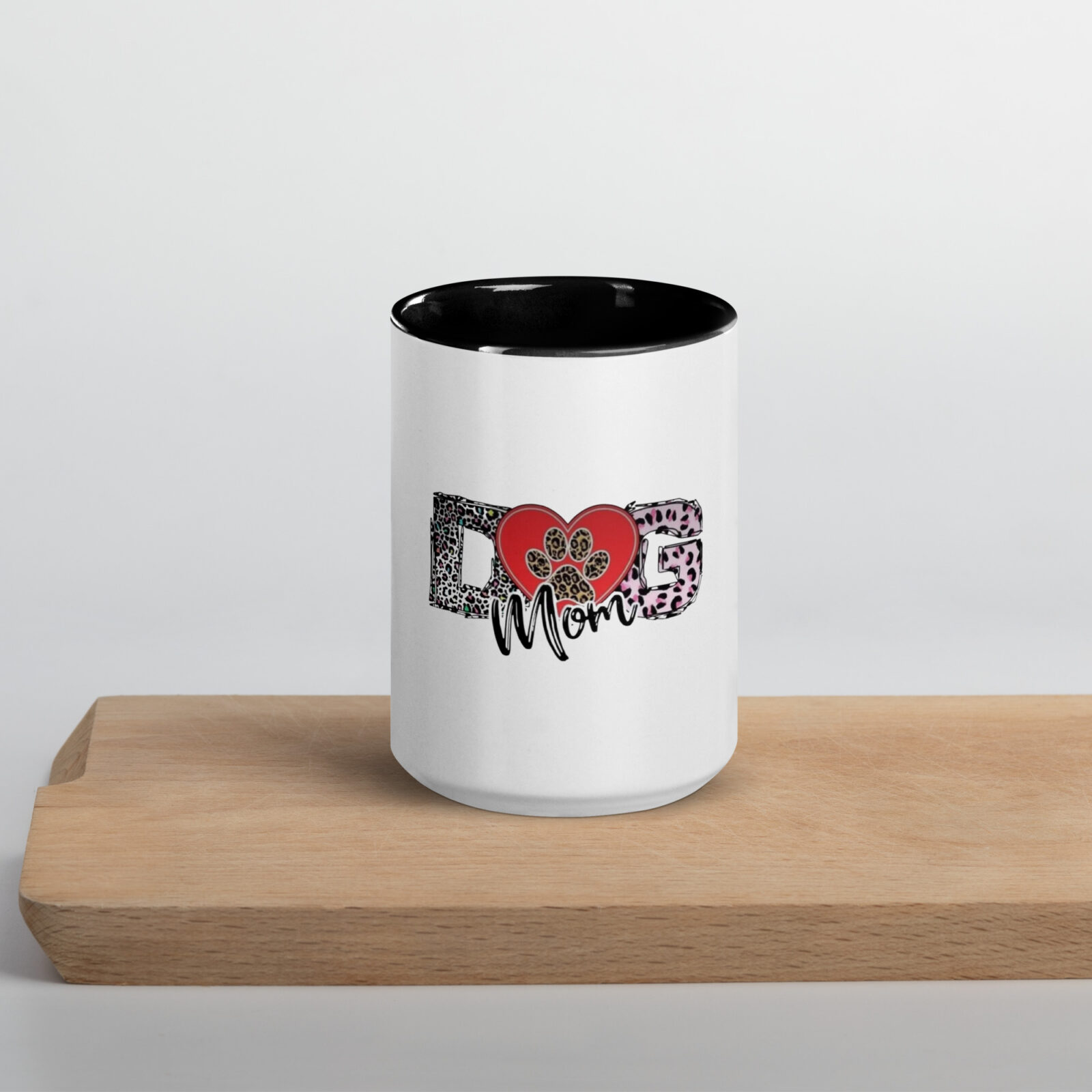 Tasse mit farbiger Innenseite BULLY MOM – Bild 2