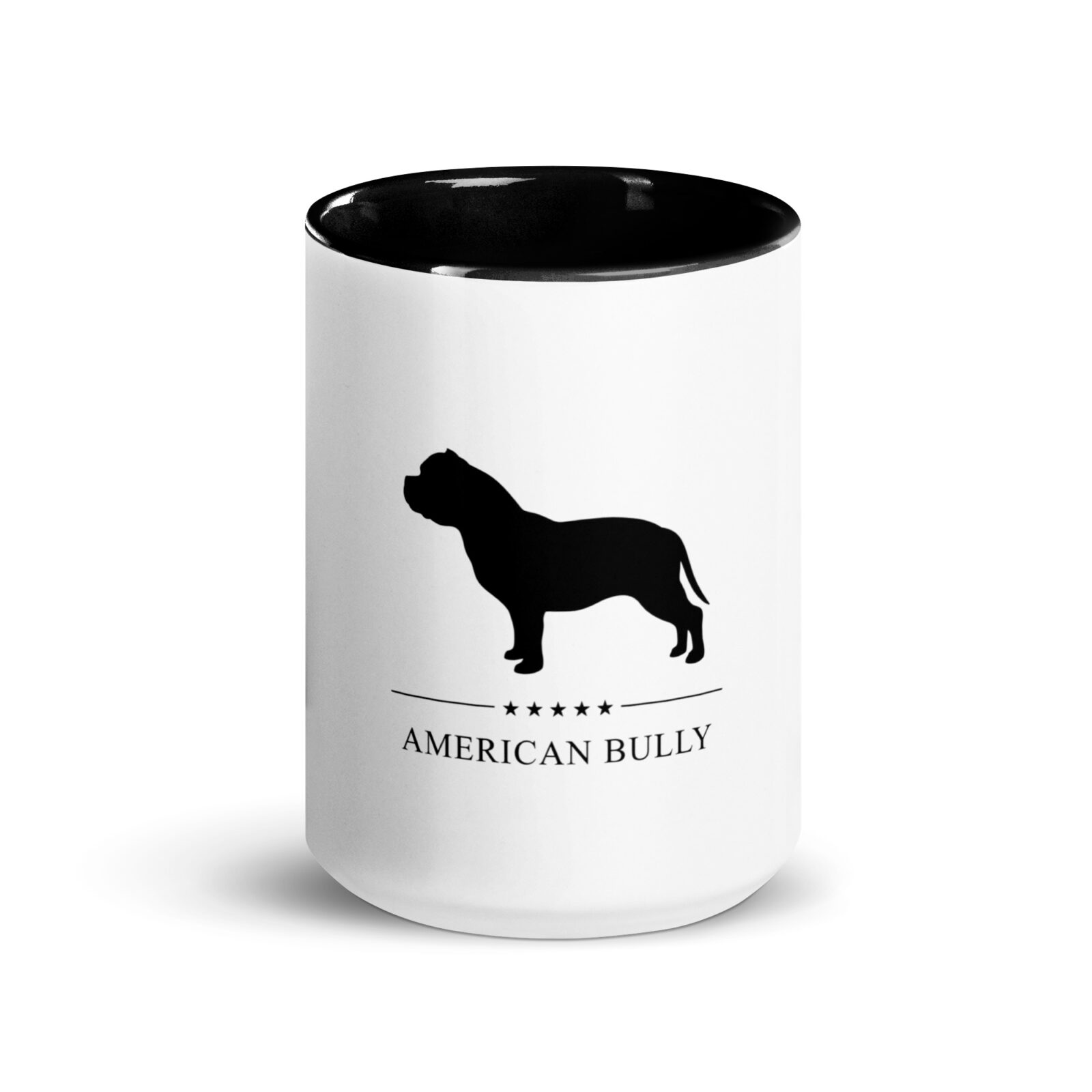 Tasse mit farbiger Innenseite American Bully – Bild 4