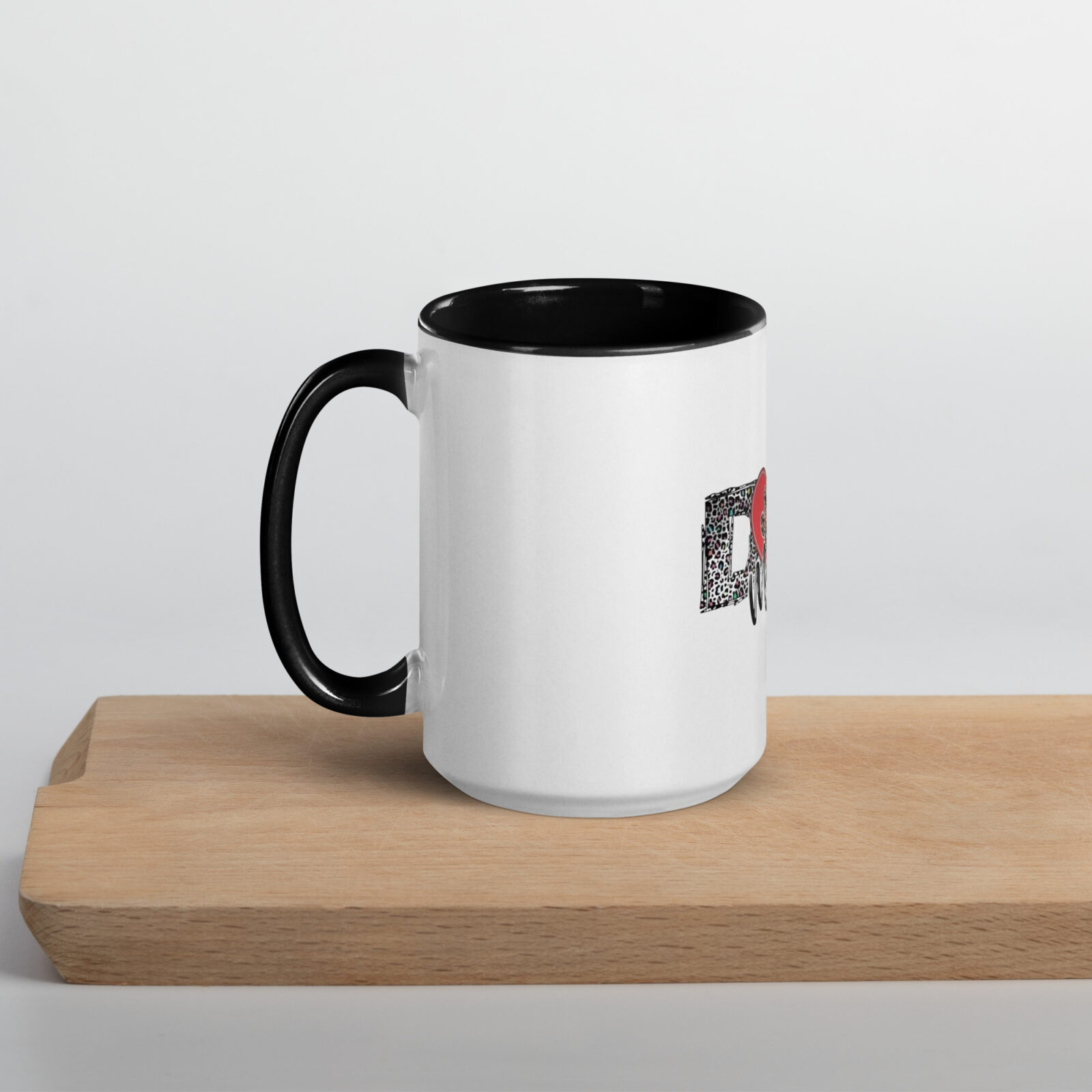Tasse mit farbiger Innenseite BULLY MOM – Bild 3