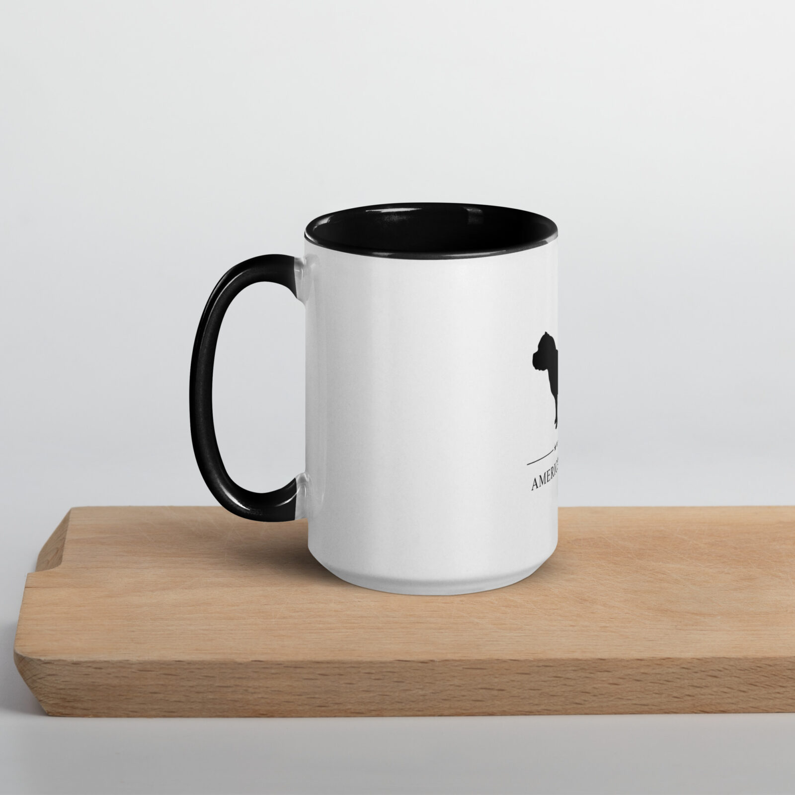 Tasse mit farbiger Innenseite American Bully – Bild 3