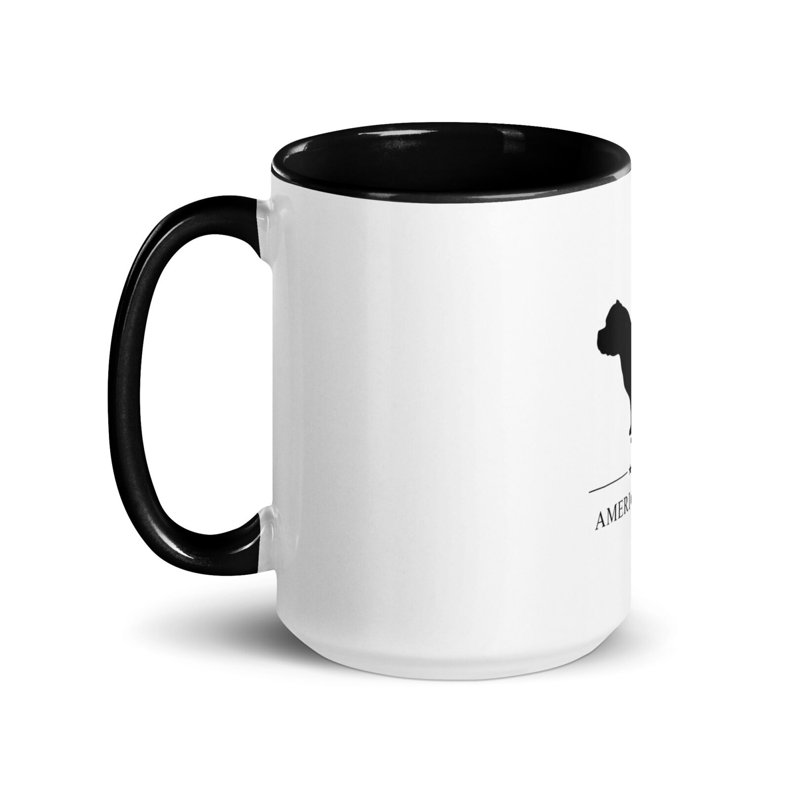 Tasse mit farbiger Innenseite American Bully – Bild 6
