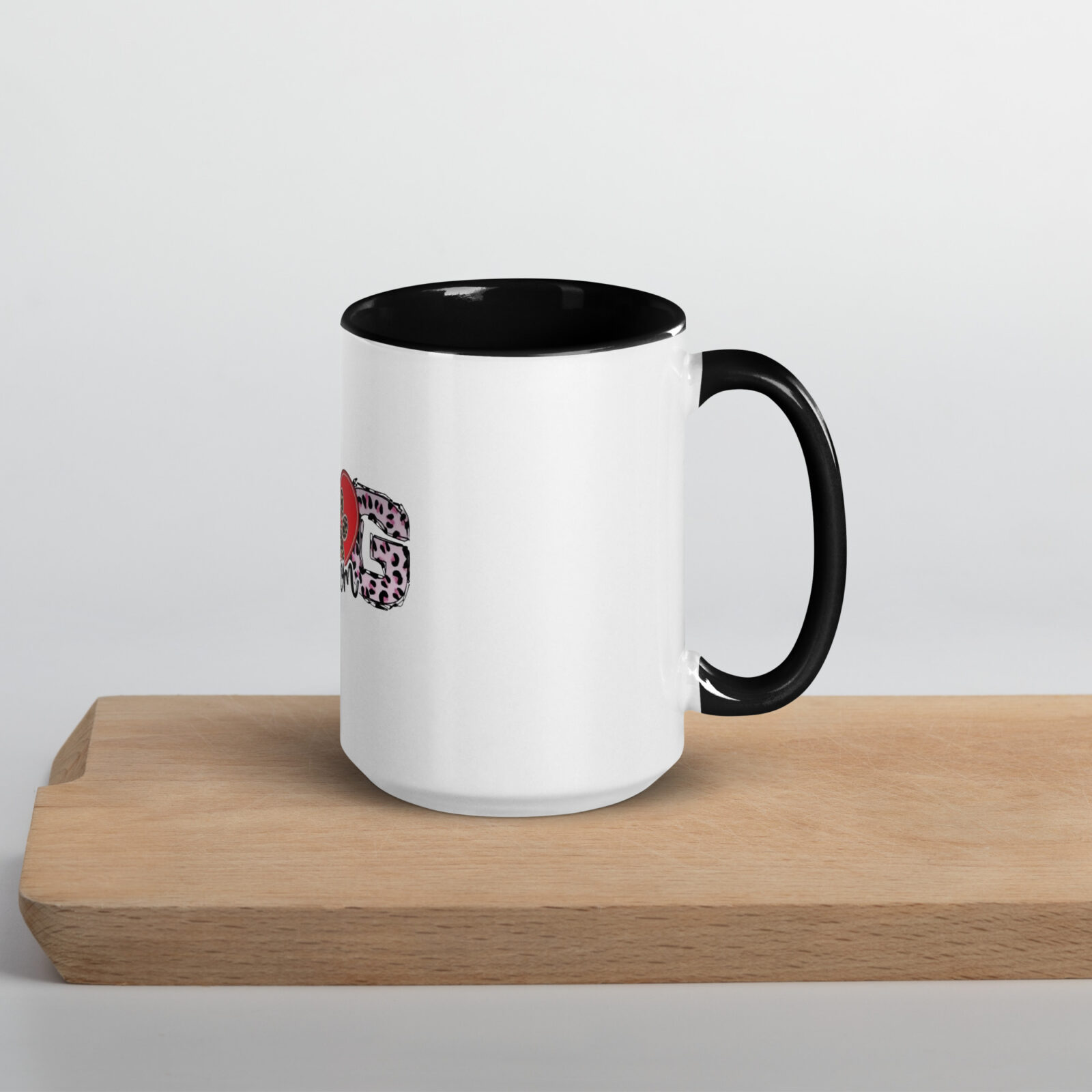 Tasse mit farbiger Innenseite BULLY MOM – Bild 4