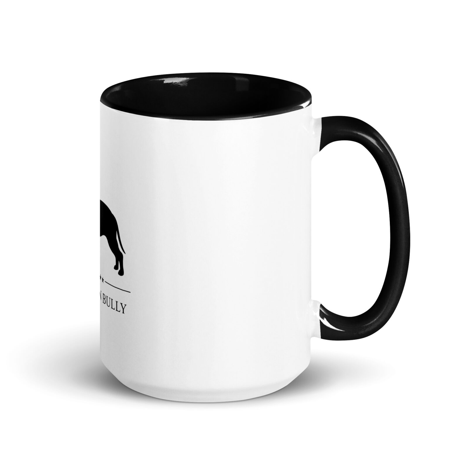 Tasse mit farbiger Innenseite American Bully – Bild 5