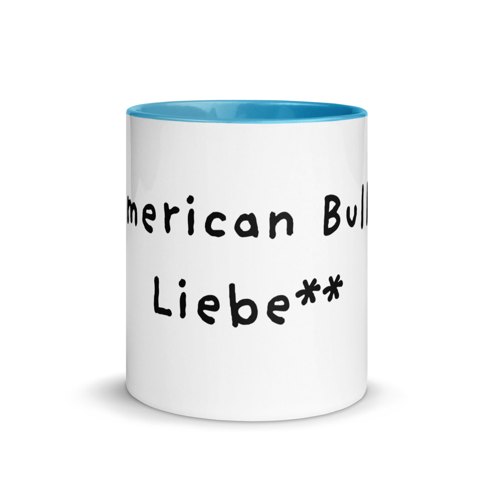 Tasse mit farbiger Innenseite "American Bully liebe**" – Bild 14