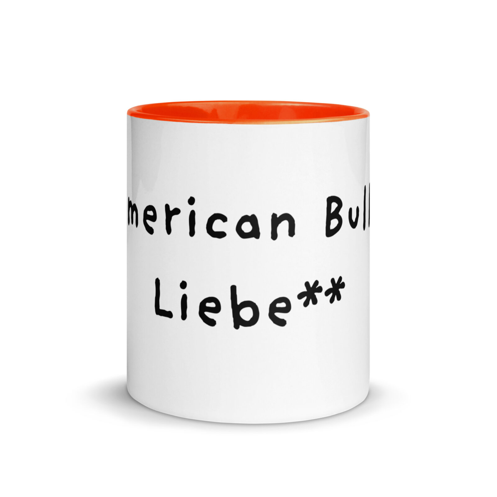Tasse mit farbiger Innenseite "American Bully liebe**" – Bild 11
