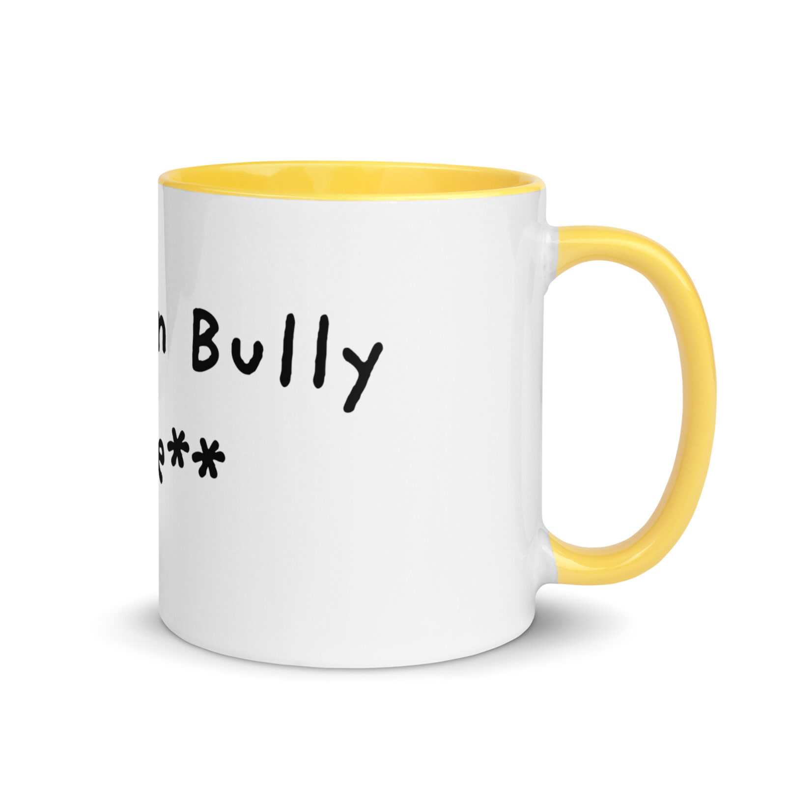 Tasse mit farbiger Innenseite "American Bully liebe**" – Bild 2