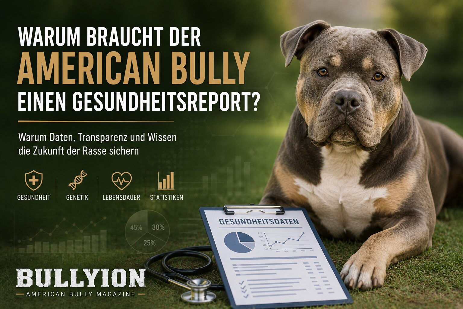 Warum braucht der American Bully einen Gesundheitsreport?