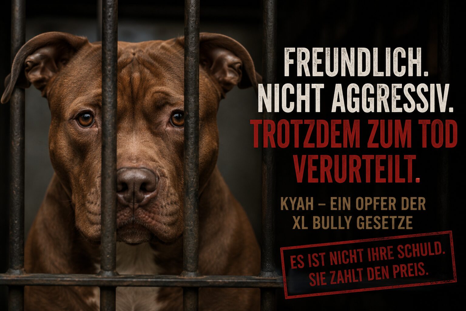 Freundlicher XL Bully soll sterben – Britisches Gericht verurteilt Hund trotz fehlender Aggression zur Einschläferung