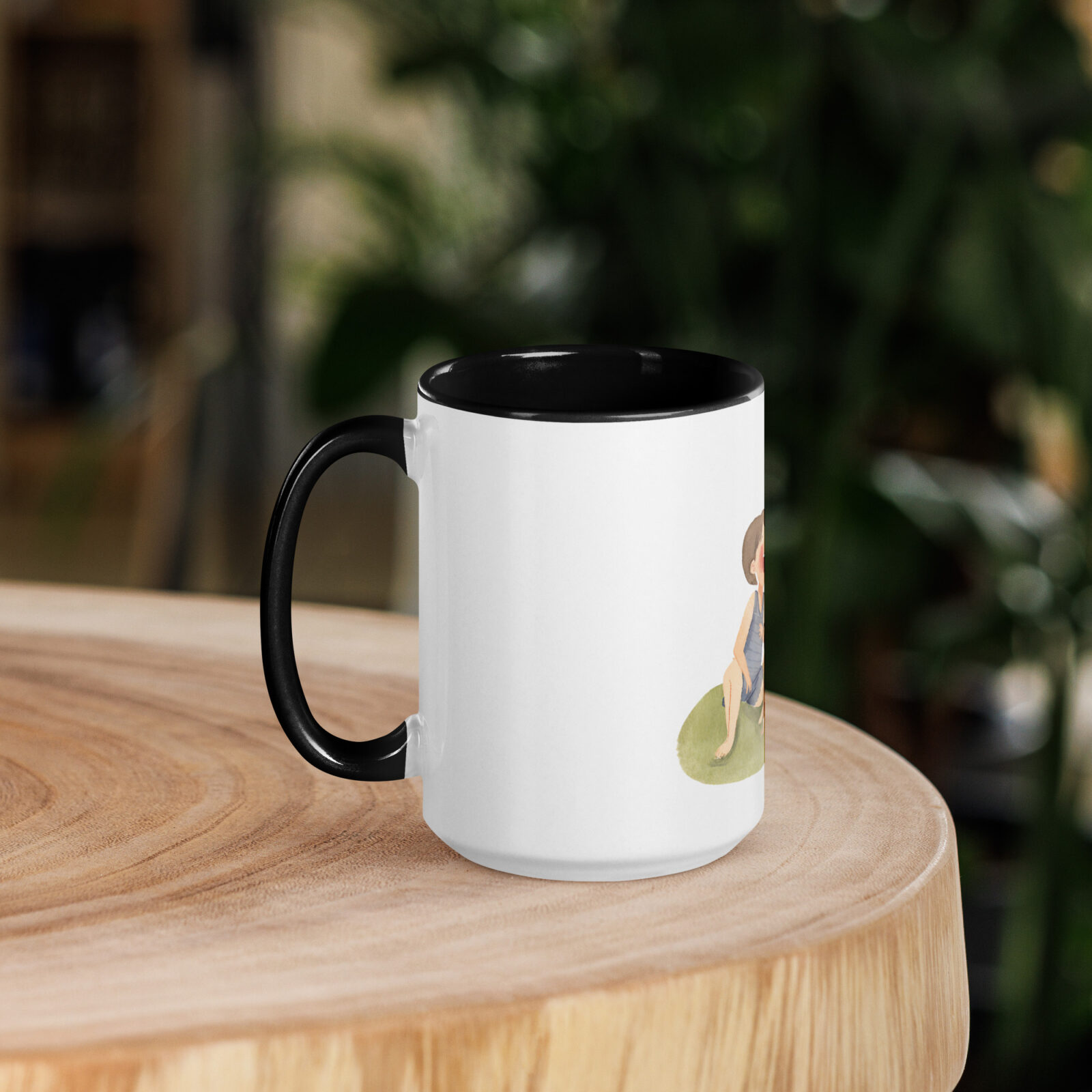 Tasse mit farbiger Innenseite – Bild 2