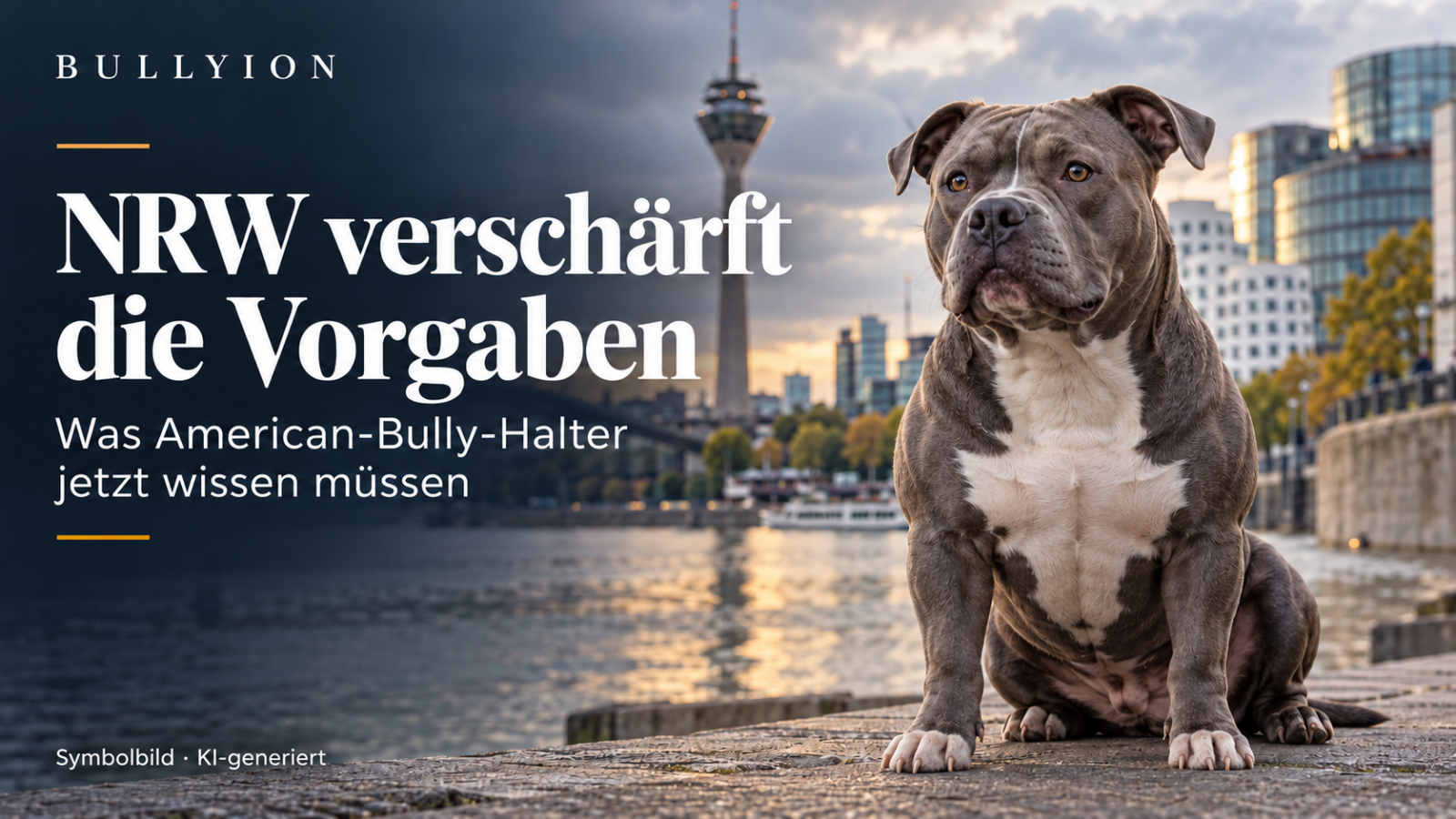 NRW verschärft die Vorgaben für American Bullys und Listenhundhaltung