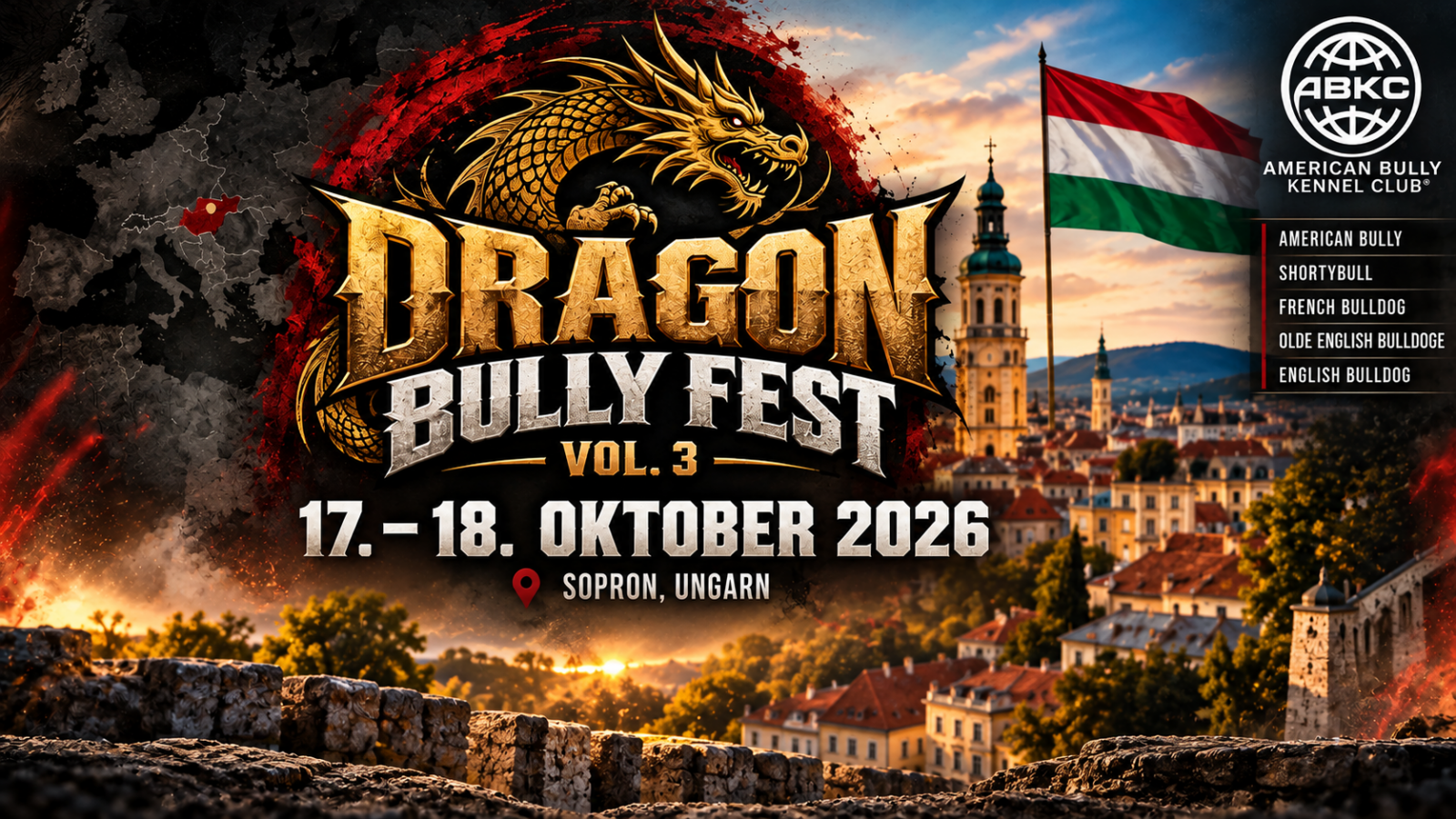 Dragon Bully Fest Vol. 3: Europas Bully-Szene trifft sich im Oktober 2026 in Ungarn